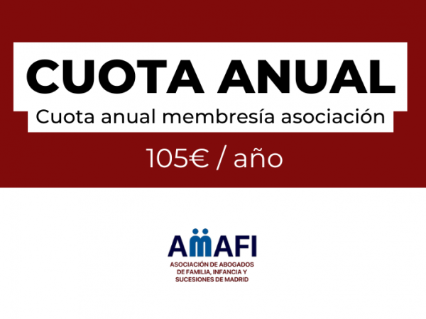 Cuota anual membresía asociación
