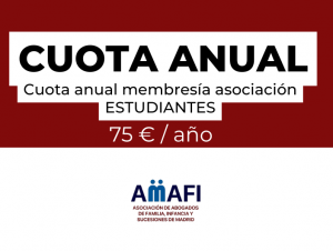 Cuota anual membresía asociación estudiantes