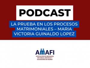 LA PRUEBA EN LOS PROCESOS MATRIMONIALES - MARIA VICTORIA GUINALDO LOPEZ