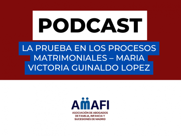 LA PRUEBA EN LOS PROCESOS MATRIMONIALES - MARIA VICTORIA GUINALDO LOPEZ