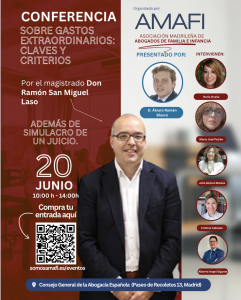 Conferencia: Gastos extraordinarios: claves y criterios por el Juez D. Ramón San Miguel Laso