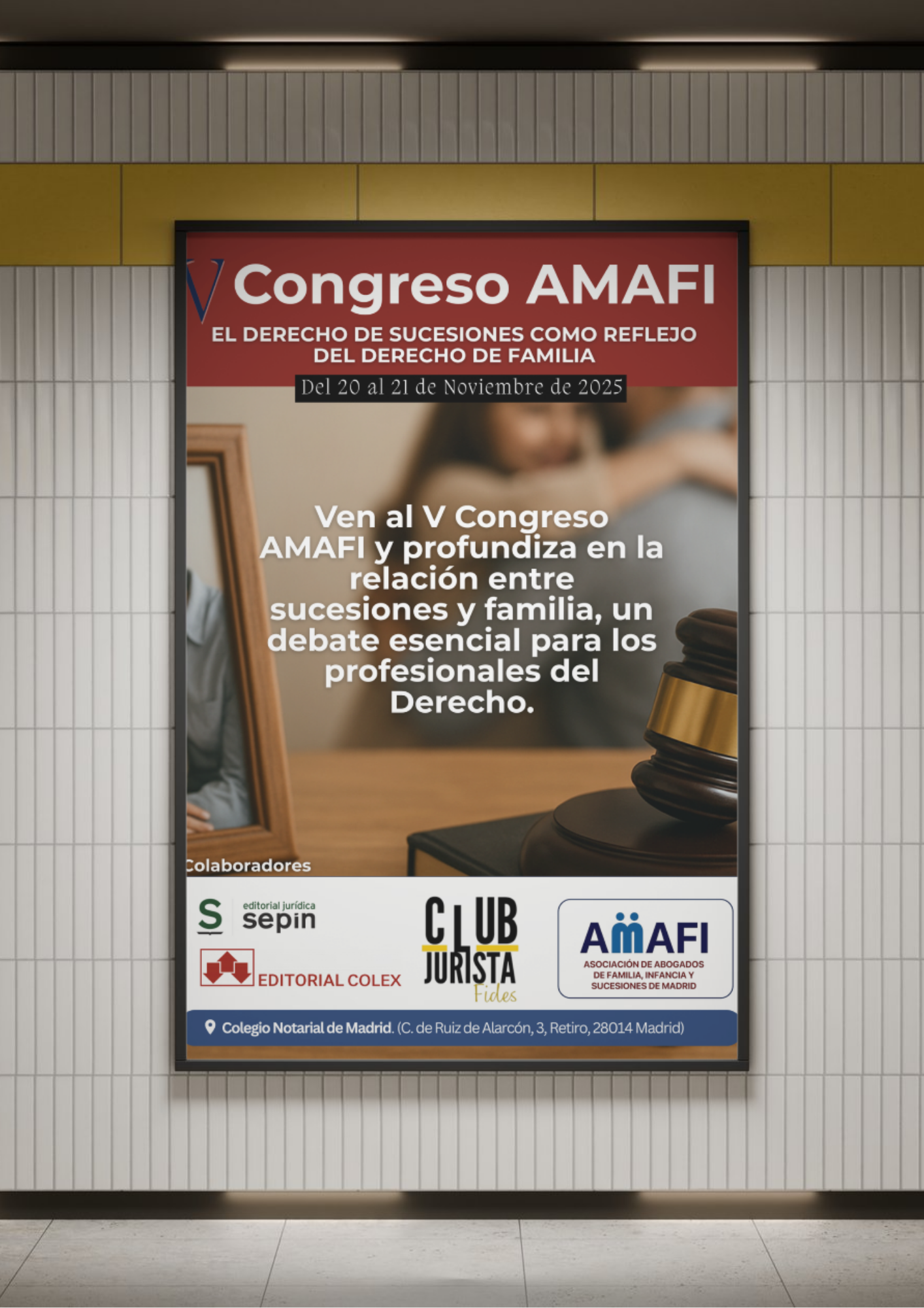 ENTRADAS V Congreso AMAFI – El Derecho de Sucesiones como reflejo del Derecho de Familia - Imagen 3