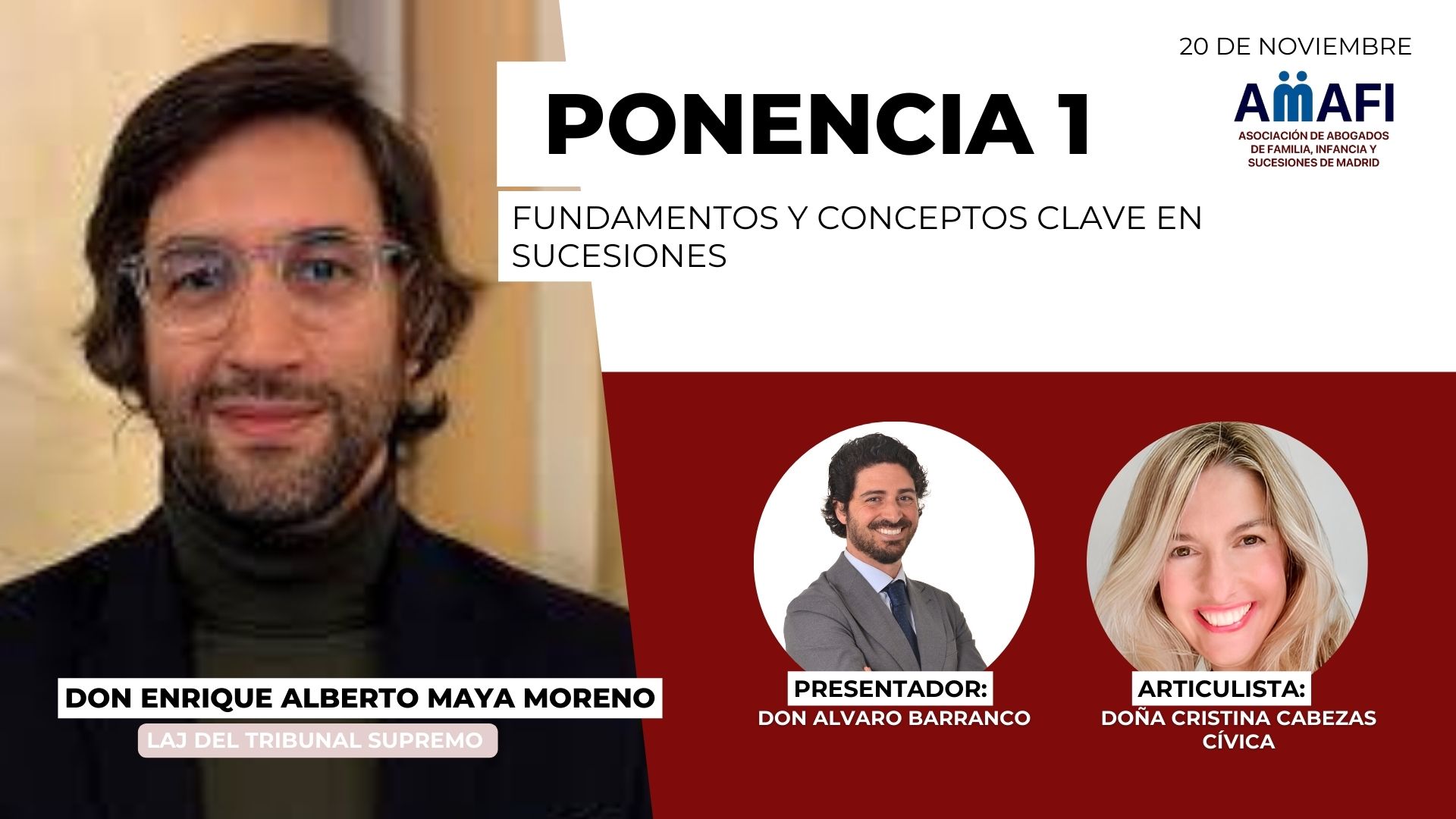 <div class="wcmp-player-container product-26095"><audio controlslist="nodownload" data-product="26095" volume="1" preload="none" data-lazyloading="none" class="wcmp-player track mejs-wmp" data-duration="42:02" data-estimated_duration="127"><source src="https://somosamafi.es/wp-content/uploads/wcmp/2ecda46302b6225f6cb49d3ba712d891.mp3" type="audio/mp3" /></audio></div>V CONGRESO AMAFI: FUNDAMENTOS Y CONCEPTOS CLAVE EN SUCESIONES POR DON ENRIQUE ALBERTO MAYA MORENO, LETRADO DE LA ADMINISTRACIÓN DE JUSTICIA,LETRADO DEL GABINETE TÉCNICO DEL TRIBUNAL SUPREMO, DOCTOR EN DERECHO.